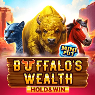 Buffalo's Wealth Hold & Win pokie at The Clubhouse Casino